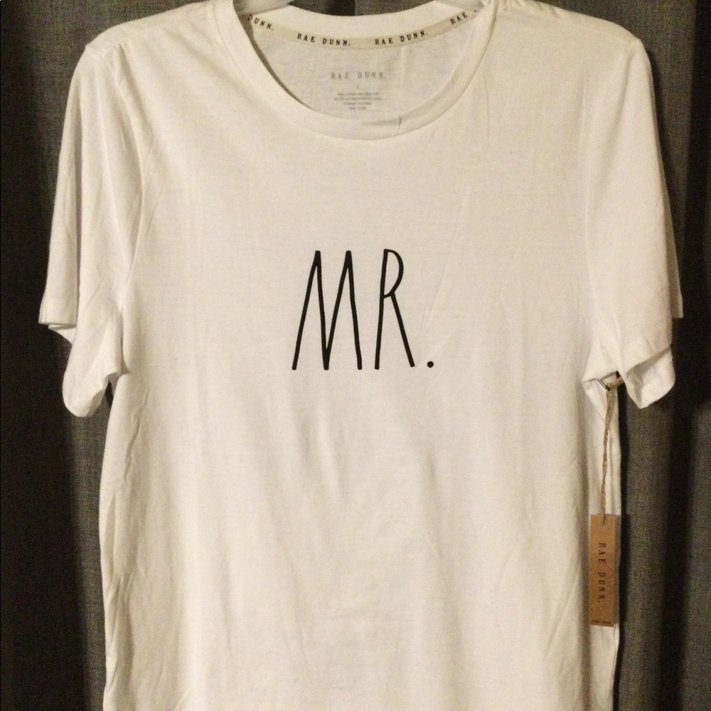 Rae Dunn Mr. tee shirt